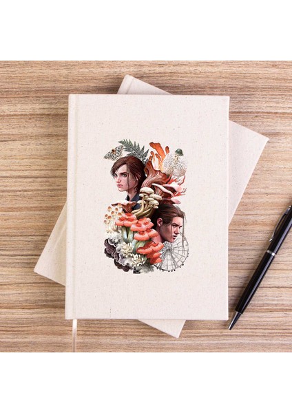 The Last Of Us 2 Fan Çizgisiz Kanvas Defter Çizgisiz