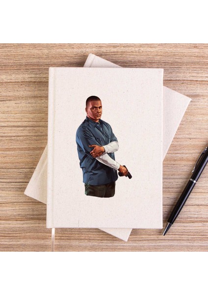 Gta Rifleman Human Çizgisiz Kanvas Defter Çizgisiz