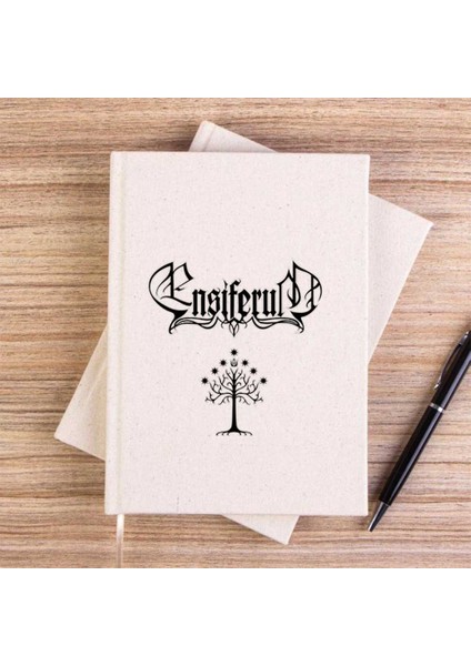 Ensiferum Tree Of Life Çizgisiz Kanvas Defter Çizgisiz
