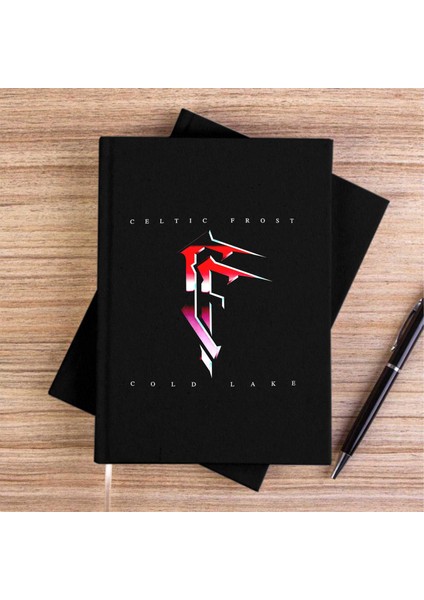 Celtic Frost Cold Lake Siyah Kanvas Defter Çizgisiz