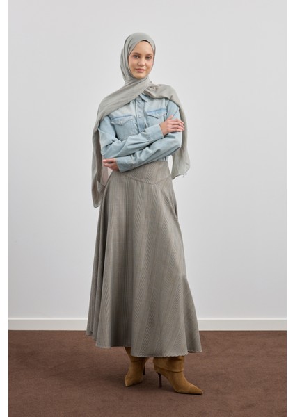 Organik Crash Şal Gri fırsatları