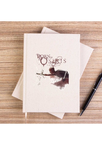 Born Of Osiris The Simulation Çizgisiz Kanvas Defter Çizgisiz