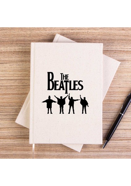 The Beatles Help! Çizgisiz Kanvas Defter Çizgisiz