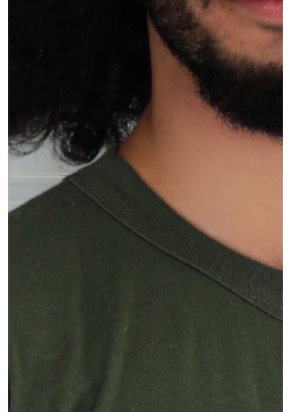 Erkek Slim Fit Sıfır Yaka Fanila T-Shirt modelleri