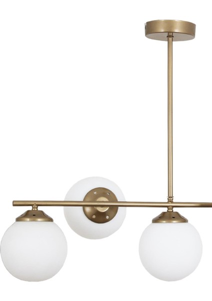 Modena 5 Li Eskitme Avize-Beyaz Camlı Dekoratif Tasarım Yatak Odası Mutfak Salon Avize fırsatları