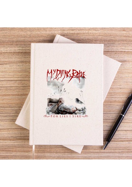 My Dying Bride For Lies I Sire Çizgisiz Kanvas Defter Çizgisiz
