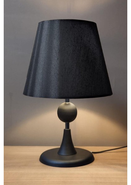 Maya Siyah Ayaklı Abajur Masa Lambası Siyah Şapka Salon Yatak Odası Abajur fiyatları