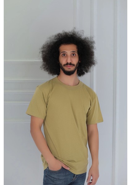Erkek Slim Fit Sıfır Yaka Fanila T-Shirt fiyatları
