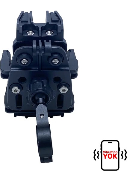 CT-M18 Telefon Tutucu Titreşim Önleyici Motosiklet Gidon Montajlı 8 Pençeli Siyah Su Geçirmez modelleri