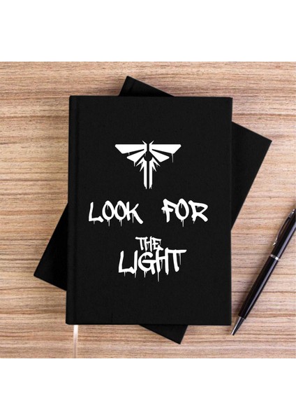 The Last Of Us Look For The Light Siyah Kanvas Defter Çizgisiz