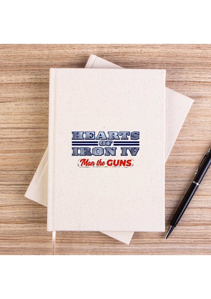 Hearts Of Iron 4 Cool Çizgisiz Kanvas Defter Çizgisiz