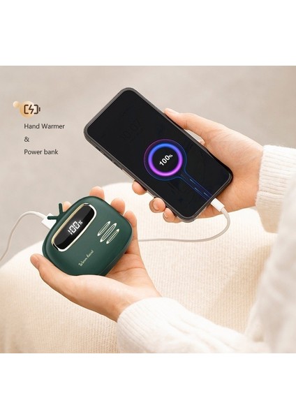 Dijital Ekran Geniş Ekran Isıtma Sıcak El USB Şarj El Isıtıcı El Isıtıcı Hazine (3000MA) Tianzerun (Yurt Dışından) fırsatları