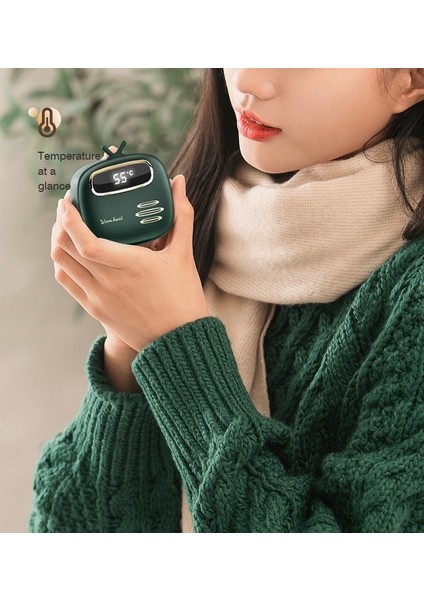 Dijital Ekran Geniş Ekran Isıtma Sıcak El USB Şarj El Isıtıcı El Isıtıcı Hazine (3000MA) Tianzerun (Yurt Dışından) indirimleri