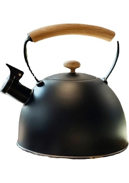 Islık Su Isıtıcısı 3l Ahşap Saplı Avrupa Islık Su Isıtıcısı (Yurt Dışından)