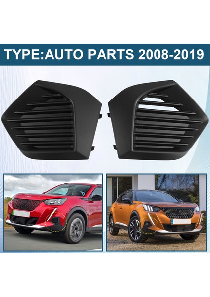 2008-2019 Modelleri Için 1 Çift Ön Sis Lambası Çerçevesi Dekoratif Kapak Braketi (Yurt Dışından) fırsatları