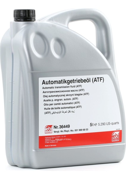 FBI36449 - Otomatik Şanzıman Yağı (Atf) Kırmızı - Febı