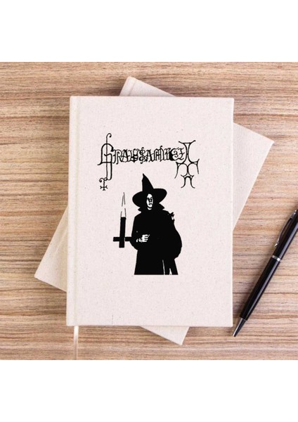 Grausamkeit Satan's Addicktion Çizgisiz Kanvas Defter Çizgisiz