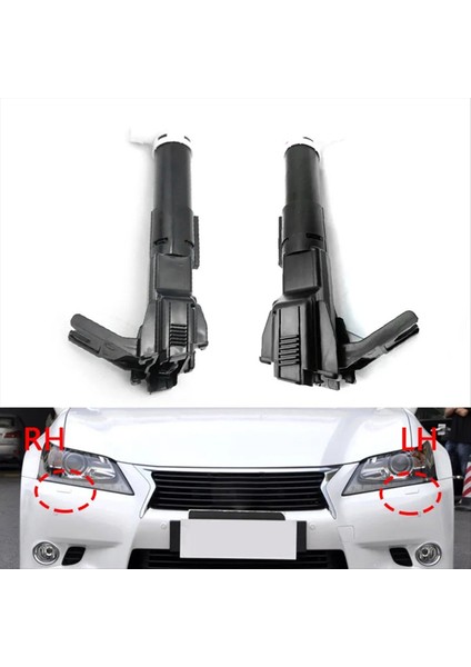 GS250 350 450H 2012-2013 Için Sol Araç Far Yıkama Meme Jet Pompası Far Su Aktüatörü (Yurt Dışından) fiyatları