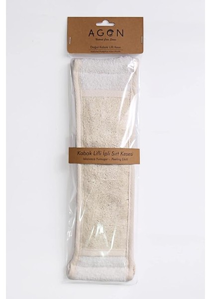 Kabak Lifli Banyo&amp;duş Ipli Sırt Kesesi