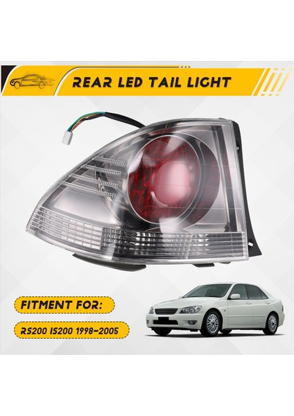 Altezza RS200 IS200 1998-2005 Sol Için LED Araç Arka Lambası Arka Tampon Durdurma Fren Lambası (Yurt Dışından) fırsatları