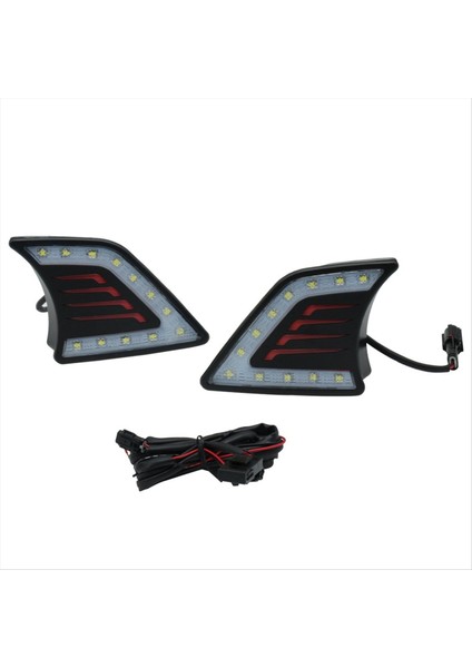 2012 2013 2014 2015 LED Drl Gündüz Farları Sis Lambası Ön Tampon (Yurt Dışından)