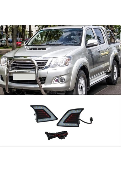 2012 2013 2014 2015 LED Drl Gündüz Farları Sis Lambası Ön Tampon (Yurt Dışından) fiyatları