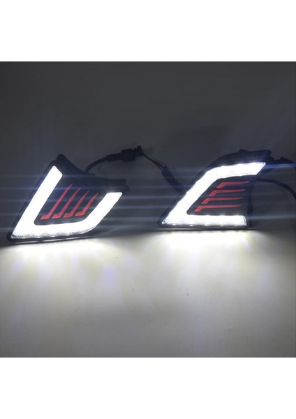 2012 2013 2014 2015 LED Drl Gündüz Farları Sis Lambası Ön Tampon (Yurt Dışından) indirimleri