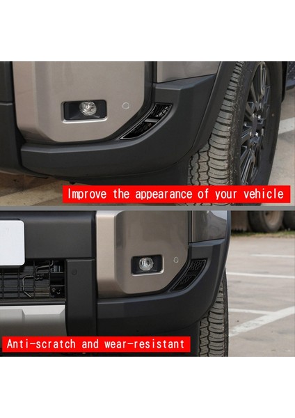 Prado LC250 2024 Parlak Siyah Için Araç Ön Sis Lambası Alt Kapak Izgarası Döşemesi (Yurt Dışından) modelleri