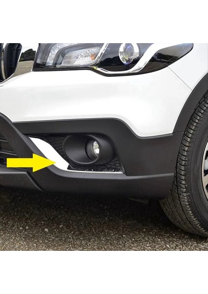 Sx4 S- Facelift Crossover 2016-2021 Için Araç Ön Sis Farı Lambası Krom Kaplama Süslemesi (Yurt Dışından) fiyatları