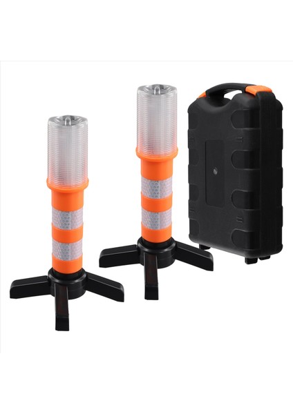 2 Adet LED Acil Yol Flaşı Yol Kenarı Işaret Lambası Güvenlik Flaş Uyarısı (Yurt Dışından) modelleri