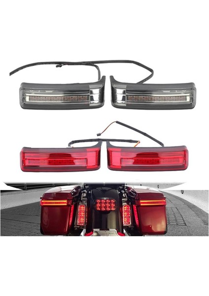 Big Glide Dönüşümü Yan Kutu Arka Lambası Seyahati 97-22 Yıl Siyah Kahverengi (Yurt Dışından) fırsatları