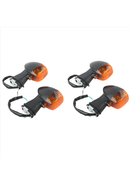 ZX600 -6r ZX9R ZXR400 Kle 250/400/500 ZX7R Sarı Için 2x Dönüş Sinyal Lambası Yan Göstergesi (Yurt Dışından) modelleri