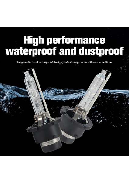 D4S Hıd Ampuller, Xenon Far Yedek Ampulü 35W 6000K Beyaz Uzun Kısa Far, 2'li Paket (6000K) (Yurt Dışından) indirimleri