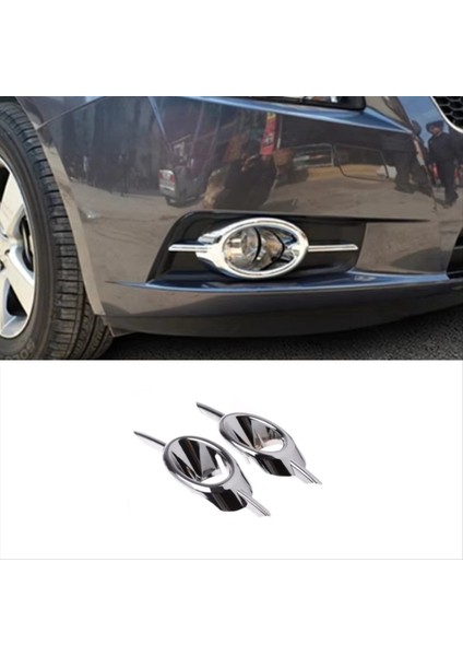 Cruze 2009-2014 Aksesuarları Için Krom Ön Sis Lambası Kapağı Kaplaması (Yurt Dışından) modelleri