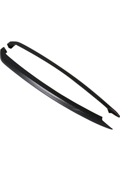 6 Atenza M6 2019 2020 Için Karbon Fiber Desenli Araba Ön Tampon Sis Lambası Kaş Trim Şeridi (Yurt Dışından)