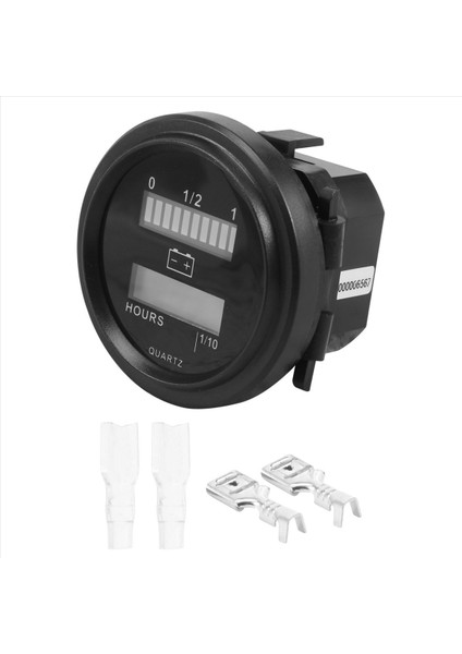 Saat Ölçerli LED Yuvarlak Pil Göstergesi Göstergesi 12/24V 36V 48V 72V Tekne Golf Arabası Kulüp Forklift Için (Yurt Dışından) modelleri