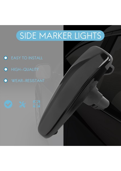 x Sport 2011-2020 Için Füme Lensli Amber Tam LED Dinamik Ön Yan Işaret Lambaları (Yurt Dışından) fiyatları