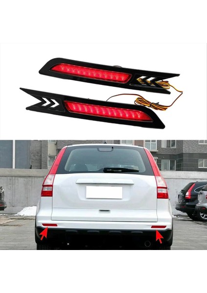 2010-2011 LED Arka Fren Stop Lambası Aksesuarları Için Arka Tampon Reflektör Işığı (Yurt Dışından) modelleri