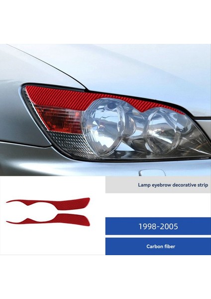 IS200 IS300 RS200 Altezza 1998-2005 Aksesuarları Siyah Için 1 Çift Araba Farı Göz Kapağı Kaş Düzeltme (Yurt Dışından) fiyatları