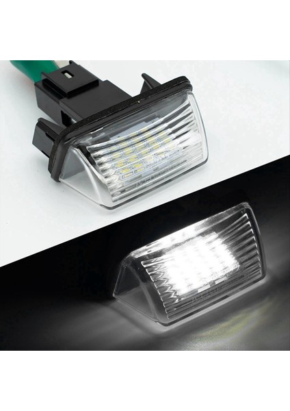 206, 207, 306, 307, 406, 407 5008 Partner LED Xenon Için 6340A3 Plaka Lambası Tertibatı (Yurt Dışından) modelleri