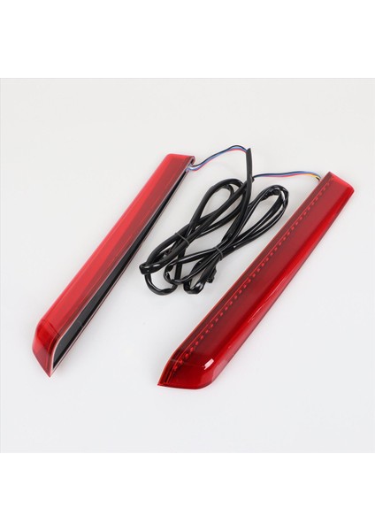 2014-2024 Touring Street Glide Için 1 Çift Kırmızı LED Eyer Çantası Yan Işaret Lambası Dönüş Sinyali Fren Lambası (Yurt Dışından) modelleri