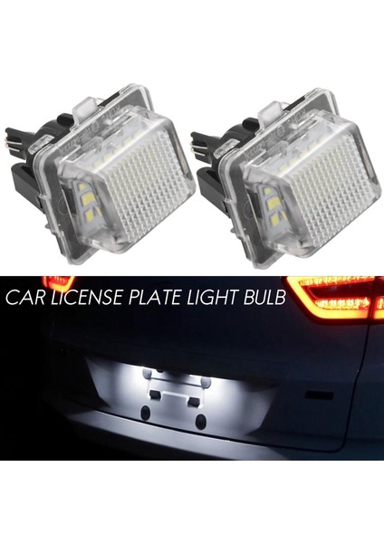 Medes W204 W221 W212 W216 Için 18 Smd LED Araç Plaka Lambası (Yurt Dışından) fiyatları