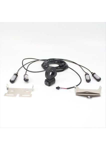 Elektrikli Bisiklet E-Bisiklet Dönüş Sinyali V04 12V Su Geçirmez Kablo LED Yanıp Sönen Dönüşüm Kitleri (Yurt Dışından)