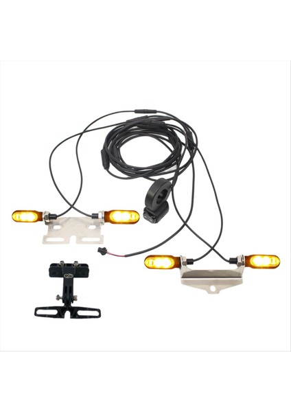 Elektrikli Bisiklet E-Bisiklet Dönüş Sinyali V04 12V Su Geçirmez Kablo LED Yanıp Sönen Dönüşüm Kitleri (Yurt Dışından) fiyatları