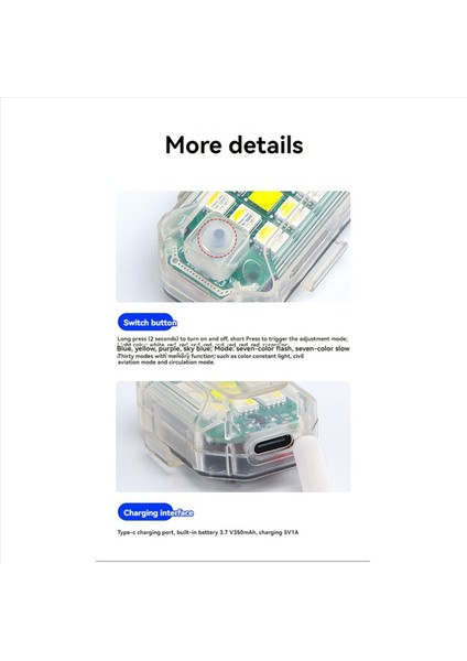 Uzaktan Kumandalı 8 Adet Kablosuz Flaş Işığı, 7 Renk USB Şarj Edilebilir Yüksek Parlaklıkta Araba Için Flaşör (Yurt Dışından) modelleri