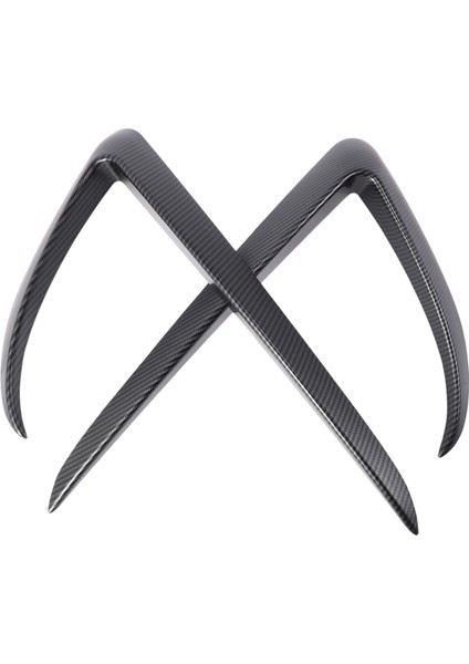 2017-2020 Mat Karbon Fiber Ön Kanat Kaplaması Tampon Dudak Ayırıcı Sis Lambası (Yurt Dışından) fırsatları