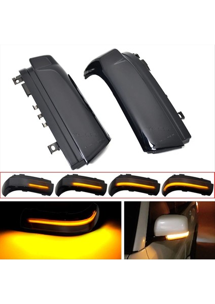 V73 V77 V93 V97 8351A029 8351A030 Için LED Dinamik Dönüş Sinyal Lambaları Yan Ayna Gösterge Lambası (Yurt Dışından) modelleri