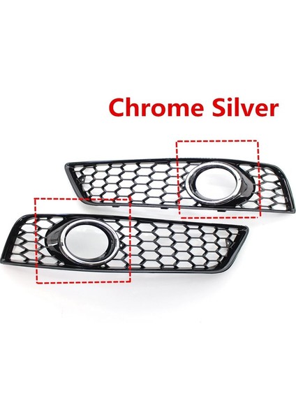 A3 8p 2009-2013 Için Araç Ön Tampon Sis Lambası File Izgarası 8P0807682D Lamba Petek Kapakları (Yurt Dışından) fırsatları