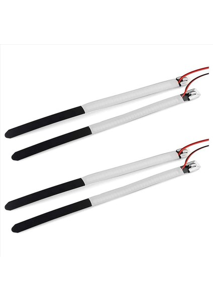 45-70 mm Çatala Uygun Evrensel Çatal LED Dönüş Sinyali Şerit Işıkları Kiti, 4 Adet Amber (Yurt Dışından)