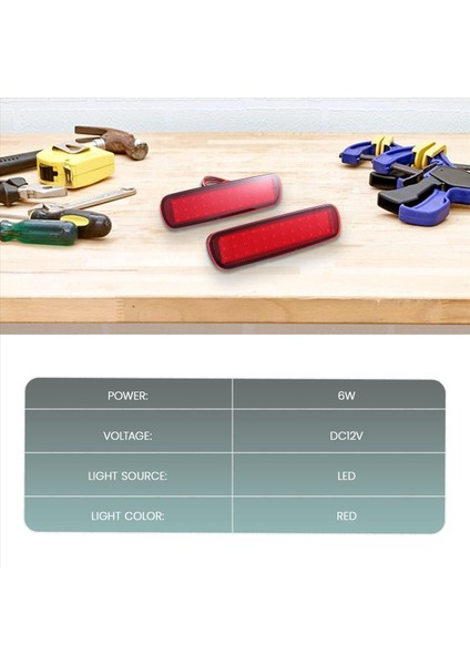 100/CYGNUS LX470 Için LED Arka Tampon Reflektörlü Fren Lambası Arka Lambası (Yurt Dışından) modelleri